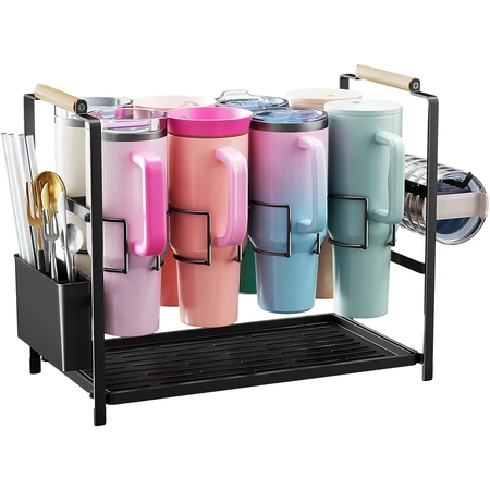 housolution water bottle organizer drying rack.webp